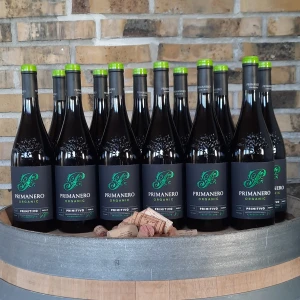 12 flasker - Paolo Leo Primanero, "Amarone Killer", Økologisk rødvin 2022, Puglia Italien