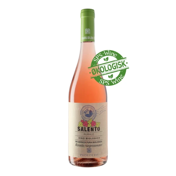 Paolo Leo Rurale Negroamaro Økologisk Rosé 2023, Puglia Italien