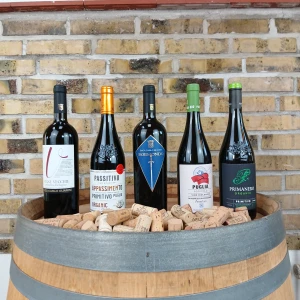 Primitivo smagskasse, 5 Økologiske rødvine fra Puglia